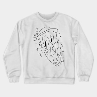 Hello, Is it me you're looking for? Crewneck Sweatshirt